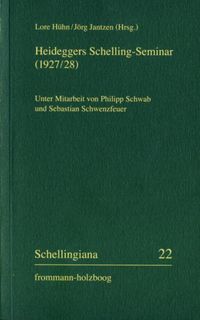 Produktbild: Heideggers Schelling-Seminar (1927/28)