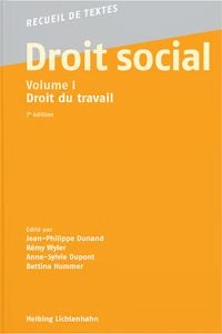 Produktbild: Droit social - Volume I