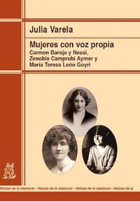 Produktbild: Mujeres con voz propia