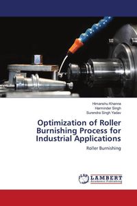 Produktbild: Optimization of Roller Burnishing Process for Industrial Applications