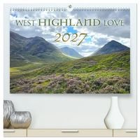 Produktbild: West Highland Love Kalender (hochwertiger Premium Wandkalender 2027 DIN A2 quer), Kunstdruck in Hochglanz