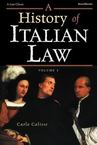 Produktbild: A History of Italian Law