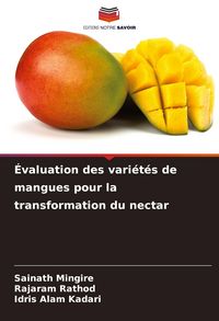 Produktbild: &Eacute;valuation des vari&eacute;t&eacute;s de mangues pour la transformation du nectar