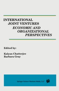 Produktbild: International Joint Ventures: Economic and Organizational Perspectives