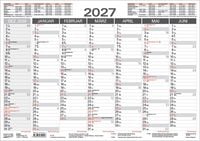 Produktbild: Tafelkalender A3 2027