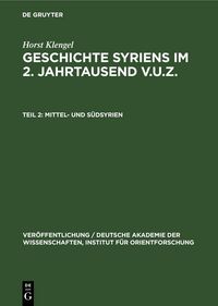 Produktbild: Mittel- und S&uuml;dsyrien