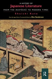Produktbild: A History of Japanese Literature