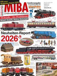 Produktbild: MIBA Neuheiten Report 2026