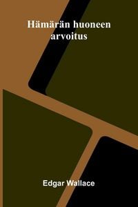 Produktbild: H&auml;m&auml;r&auml;n huoneen arvoitus