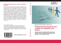Produktbild: Polisemia funcional de ser y estar en espa&ntilde;ol y en chino