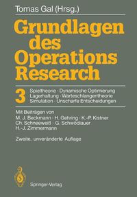 Produktbild: Grundlagen des Operations Research
