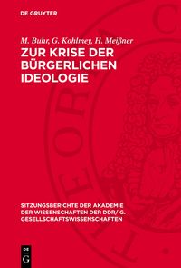 Produktbild: Zur Krise der b&uuml;rgerlichen Ideologie