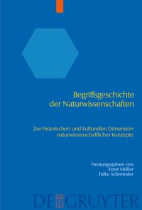 Produktbild: Begriffsgeschichte der Naturwissenschaften