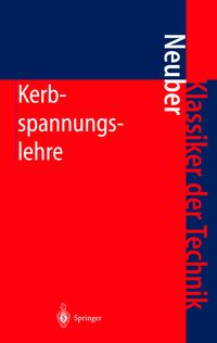 Produktbild: Kerbspannungslehre