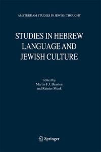Produktbild: Studies in Hebrew Language and Jewish Culture