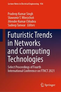 Produktbild: Futuristic Trends in Networks and Computing Technologies
