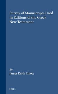 Produktbild: Survey of Manuscripts Used in Editions of the Greek New Testament