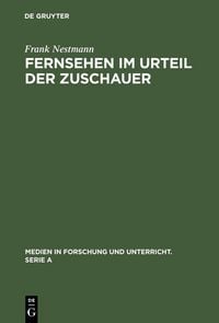 Produktbild: Fernsehen im Urteil der Zuschauer