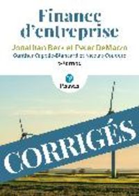 Produktbild: Finance d'entreprise Corrig&eacute;s