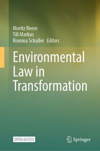 Produktbild: Environmental Law in Transformation