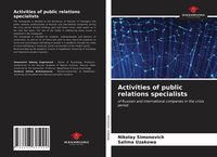Produktbild: Activities of public relations specialists