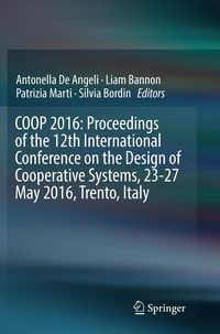 Produktbild: COOP 2016: Proceedings of the 12th International Conference on the Design of Cooperative Systems, 23-27 May 2016, Trento, Italy