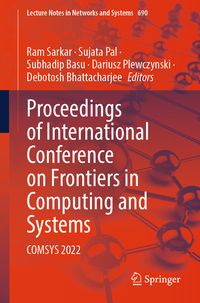 Produktbild: Proceedings of International Conference on Frontiers in Computing and Systems