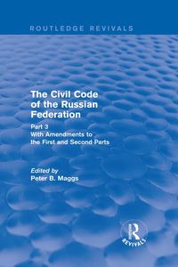 Produktbild: Civil Code of the Russian Federation: Pt. 3: With Amendments to the First and Second Parts