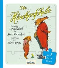 Bild vom Artikel Die Häschenschule: Ein lustiges Puzzlebuch vom Autor Albert Sixtus