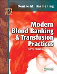 Produktbild: Harmening, D: Modern Blood Banking and Transfusion Practices