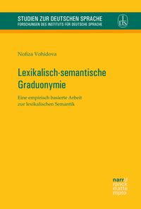 Lexikalisch-semantische Graduonymie Nofiza Vohidova