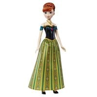 Produktbild: Disney Die Eiskönigin Singende Anna-Puppe, singt Zum ersten Mal aus dem Film in 4 Sprachen