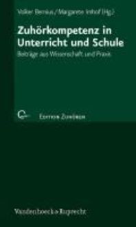 Produktbild: Zuh&ouml;rkompetenz in Unterricht und Schule