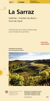 Produktbild: 251T La Sarraz Wanderkarte