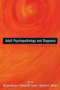 Produktbild: Adult Psychopathology and Diagnosis