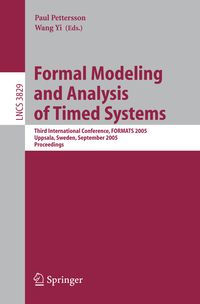 Produktbild: Formal Modeling and Analysis of Timed Systems