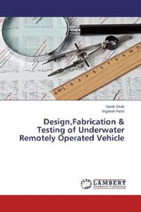 Produktbild: Shah, H: Design,Fabrication & Testing of Underwater Remotely