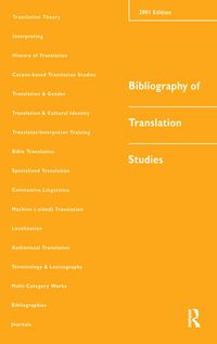 Produktbild: Bibliography of Translation Studies: 2001