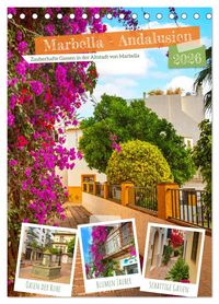 Produktbild: Marbella - Andalusien (Tischkalender 2026 DIN A5 hoch), CALVENDO Monatskalender