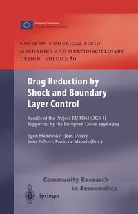 Produktbild: Drag Reduction by Shock and Boundary Layer Control