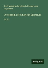 Produktbild: Cyclopaedia of American Literature