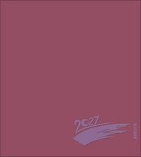 Produktbild: Foto-Malen-Basteln Bastelkalender bordeaux 2027