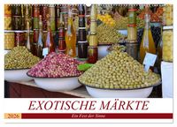 Produktbild: Exotische M&auml;rkte (Wandkalender 2026 DIN A2 quer), CALVENDO Monatskalender
