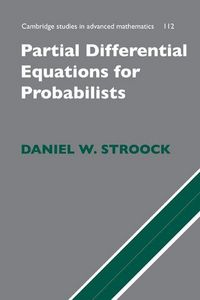 Produktbild: Partial Differential Equations for Probabilists