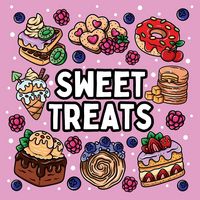 Produktbild: Bold and Easy Sweet Treats Coloring Book