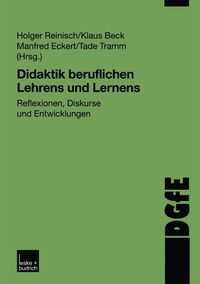 Produktbild: Didaktik beruflichen Lehrens und Lernens