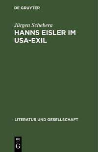 Produktbild: Hanns Eisler im USA-Exil