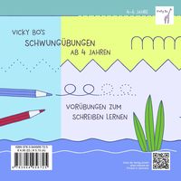 Schwungübungen ab 4 Jahren. Vorübungen zum schreiben lernen