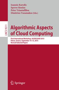 Produktbild: Algorithmic Aspects of Cloud Computing