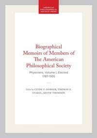 Produktbild: Biographical Memoirs of Members of the American Philosophical Society